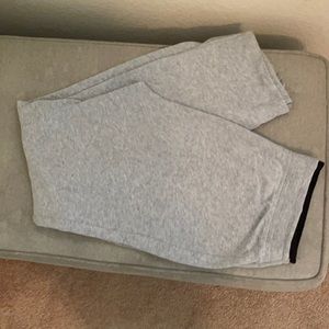 Grey sweatpants